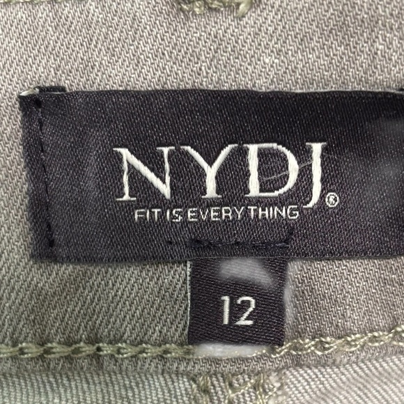 NYDJ - SIZE 12 - THE CROPPED MARILYN STRAIGHT - SOFT GRAY - EXC CONDITION - B5 - Picture 10 of 10